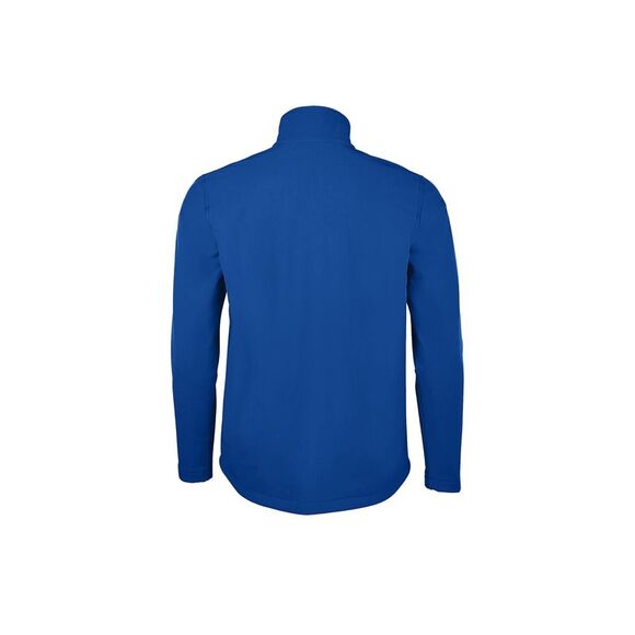 SOLS Mens Race Full Zip Water Repellent Softshell Jacket / Royal Blue - Picture 3 of 5